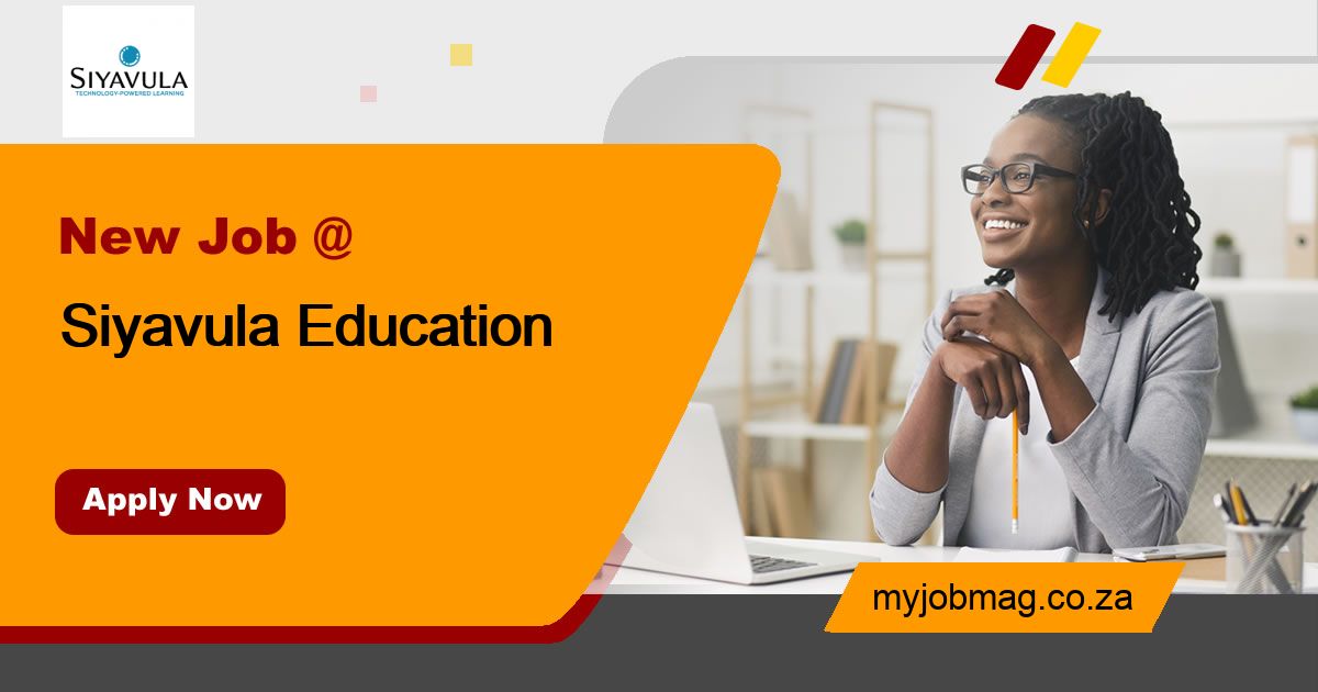 Account Manager At Siyavula Education 14 September 2017 Myjobmag